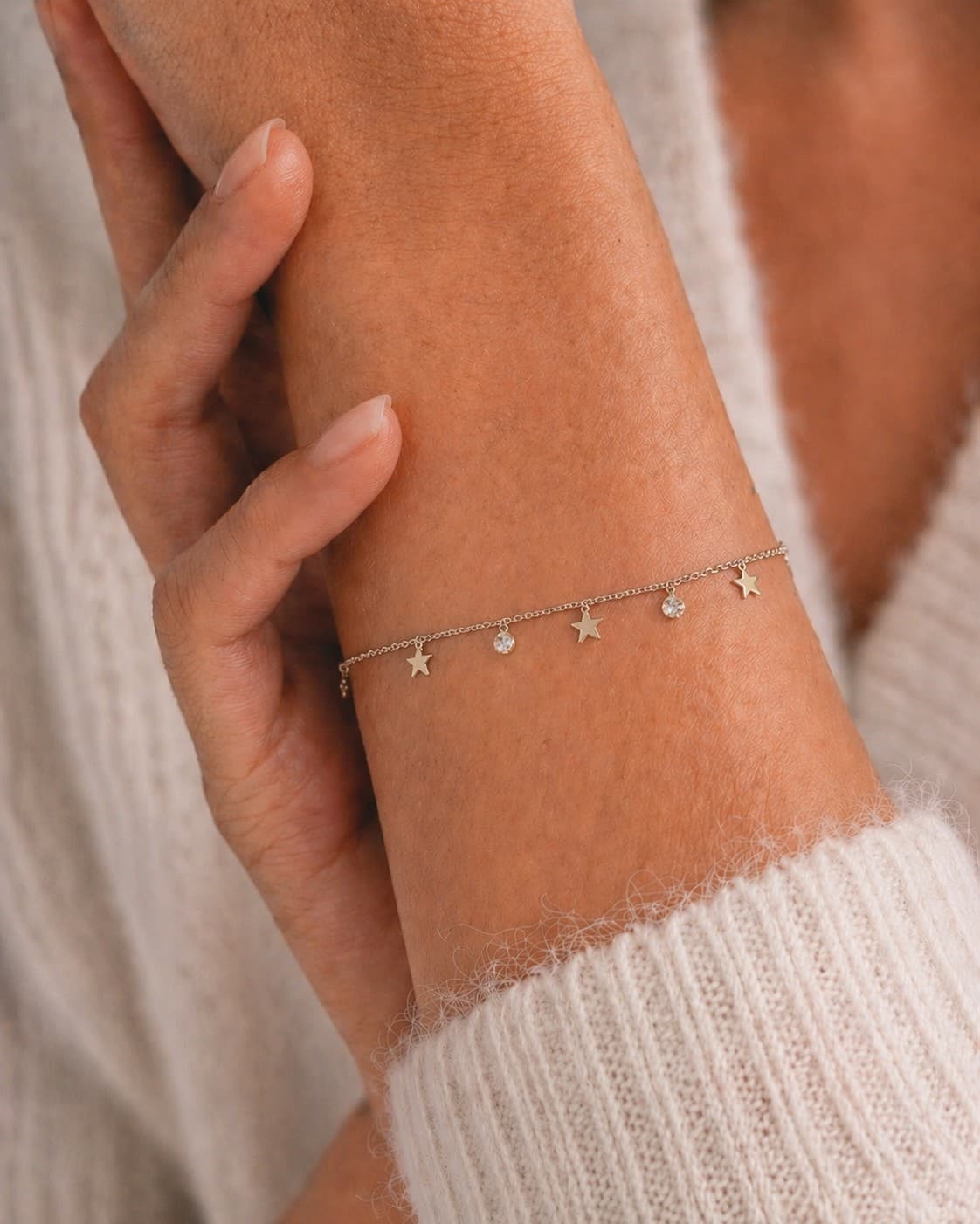 Silver Sky Bracelet