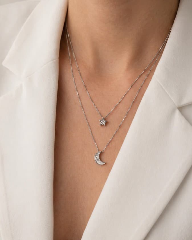 Celestial Layered Necklace