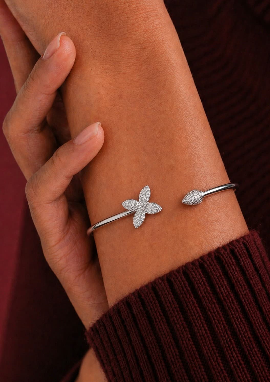 Bloom Heart Cuff