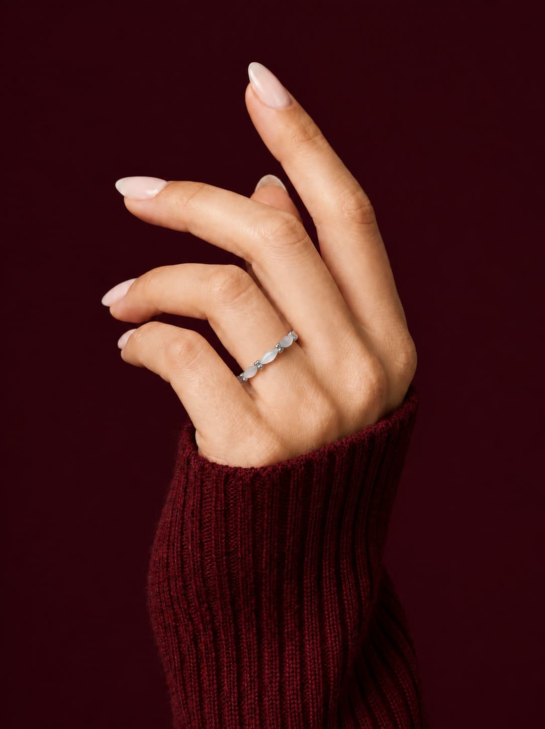 Radiant Line Ring